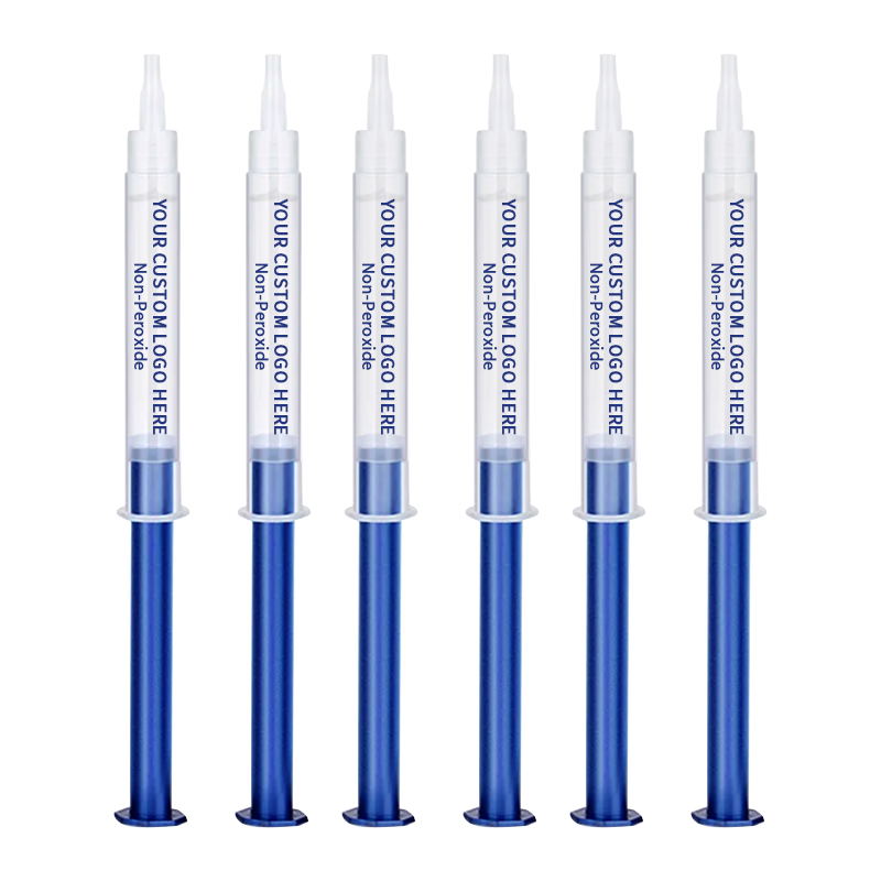 OEM Home Use Non-Peroxide Teeth Whitening Gel Syringe
