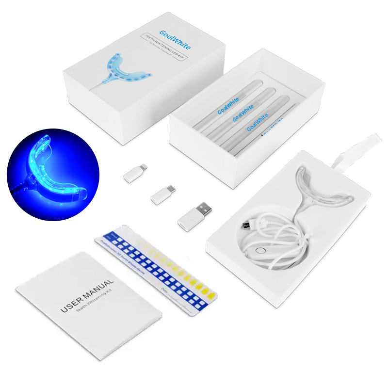 OEM New Technology Teeth Whitening Home Kit With LED Light