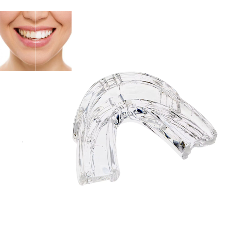 Professional Teeth Whitening Mouth Tray Food Grade Silicone Tray, Dental Home Use Works with Teeth Whitening Light and Whitening Gel, Comfort for All Mouth, BPA Free