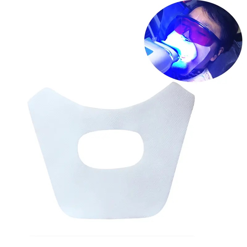 Dental Mouth Lips Protection Pad Disposable Anti-Drug Bibs Napkin Disposable Saliva Towel Mouth Gauze Face Bibs Dental Facial Mask Mouth Mask Teeth Whitening Accessories Medical Oral Care Tools