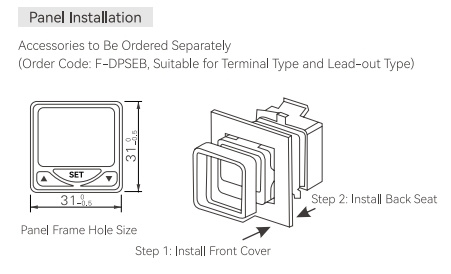 DPS Series Electronic Digital Display Pressure Sensor5
