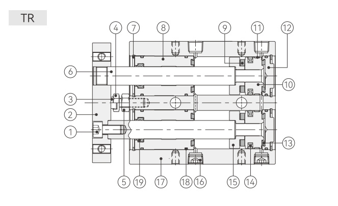 Internal Structure and Main Component Materials