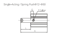Single-Acting Cylinder Size 3
