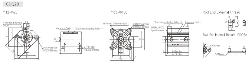 Single-Acting Cylinder Size4