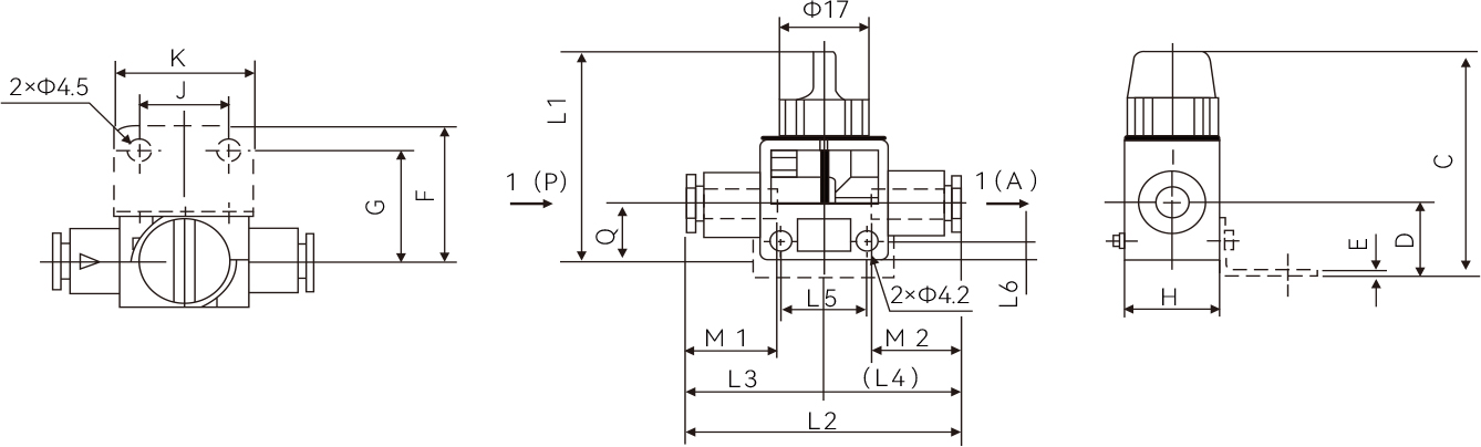 1(P)2(A)-Quick-Change Joint