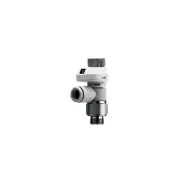 FAS-FS Series- Speed Control Valve With Scale-Elbow Type-Gasket