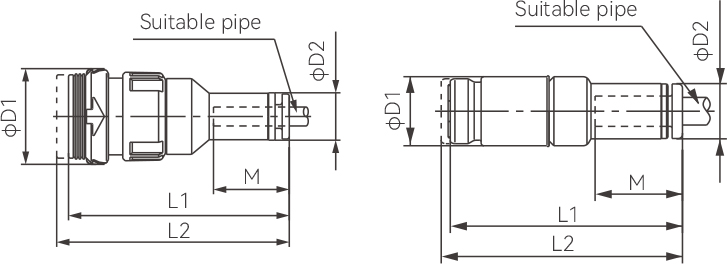 FKK Series Straight-Connection Type With Quick-Change Joint1