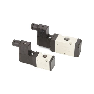 FVP series resilient seal 3-way / pilot seat valve direct piping type / single unit (342 Series)