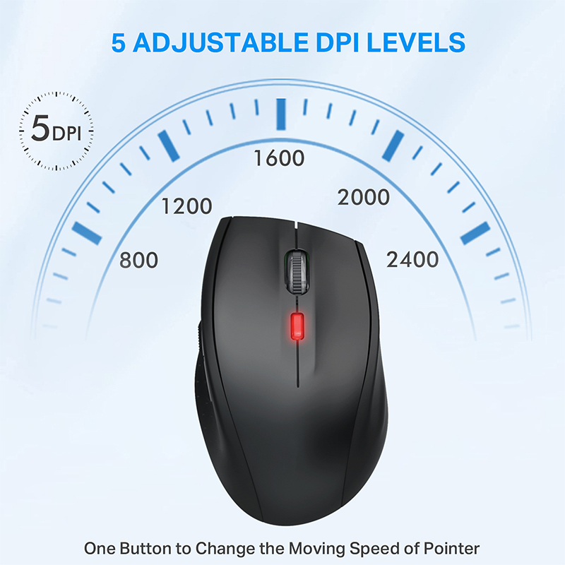 5-Level 4800 DPI Office Computer Mouse4