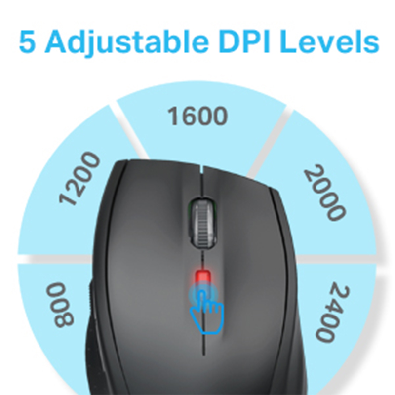 5-Level 4800 DPI Office Computer Mouse9
