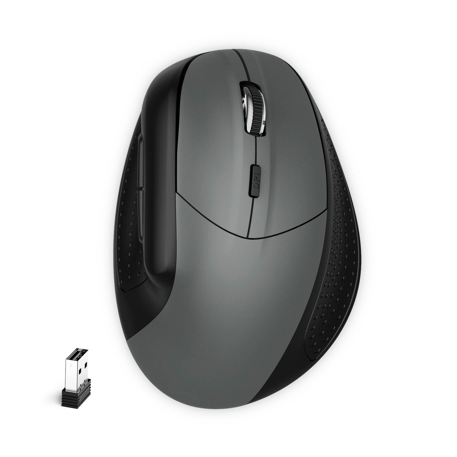 4800 DPI  2.4G Tri-Mode Ergonomic Wireless Vertical Mouse-product