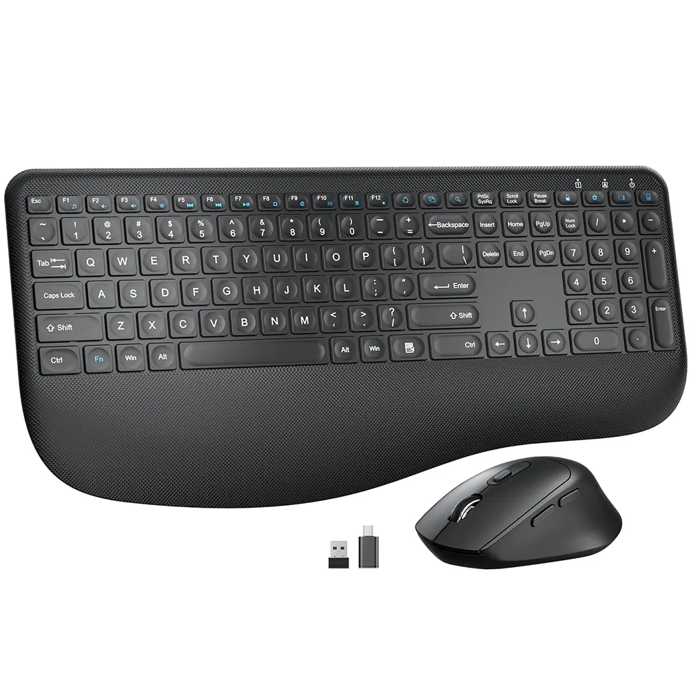112 Keys 2.4GHz USB Receiver ...