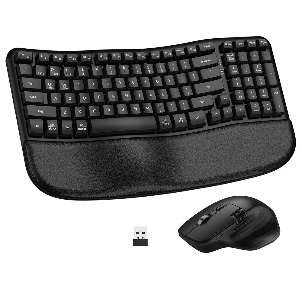 Ergonomic Keyboard & Mouse Set Redefines Productivity