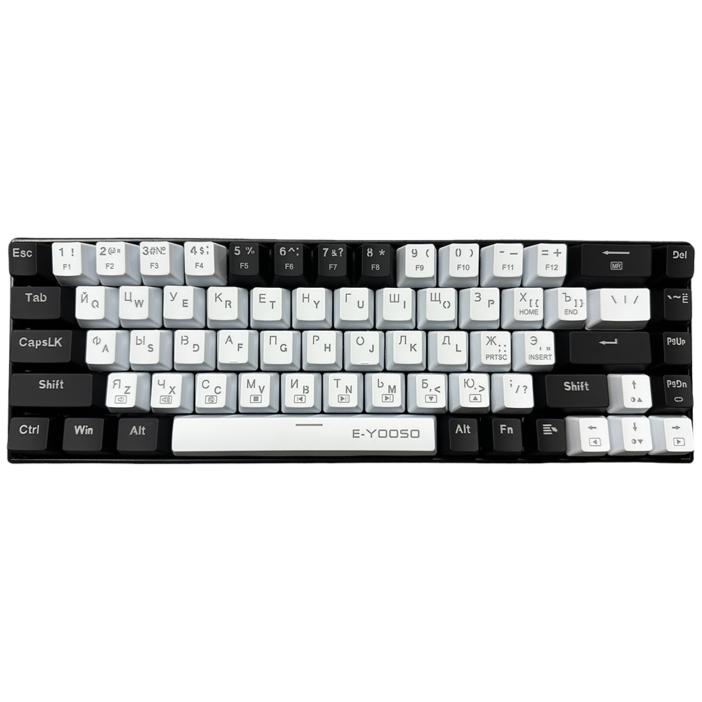 New 60% Russian Layout RGB Hot-Swappable Mechanical Keyboard Launched for Gamers