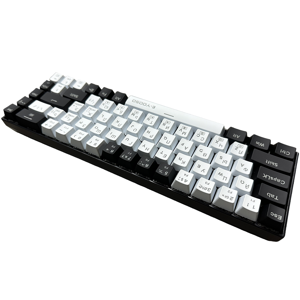 60% Russian Layout Keyboard  ...