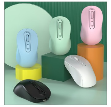 Wireless Bluetooth Mouse, Battery-Powered/Rechargeable/Rechargeable + Dual-Mode Silent Office Laptop Mouse