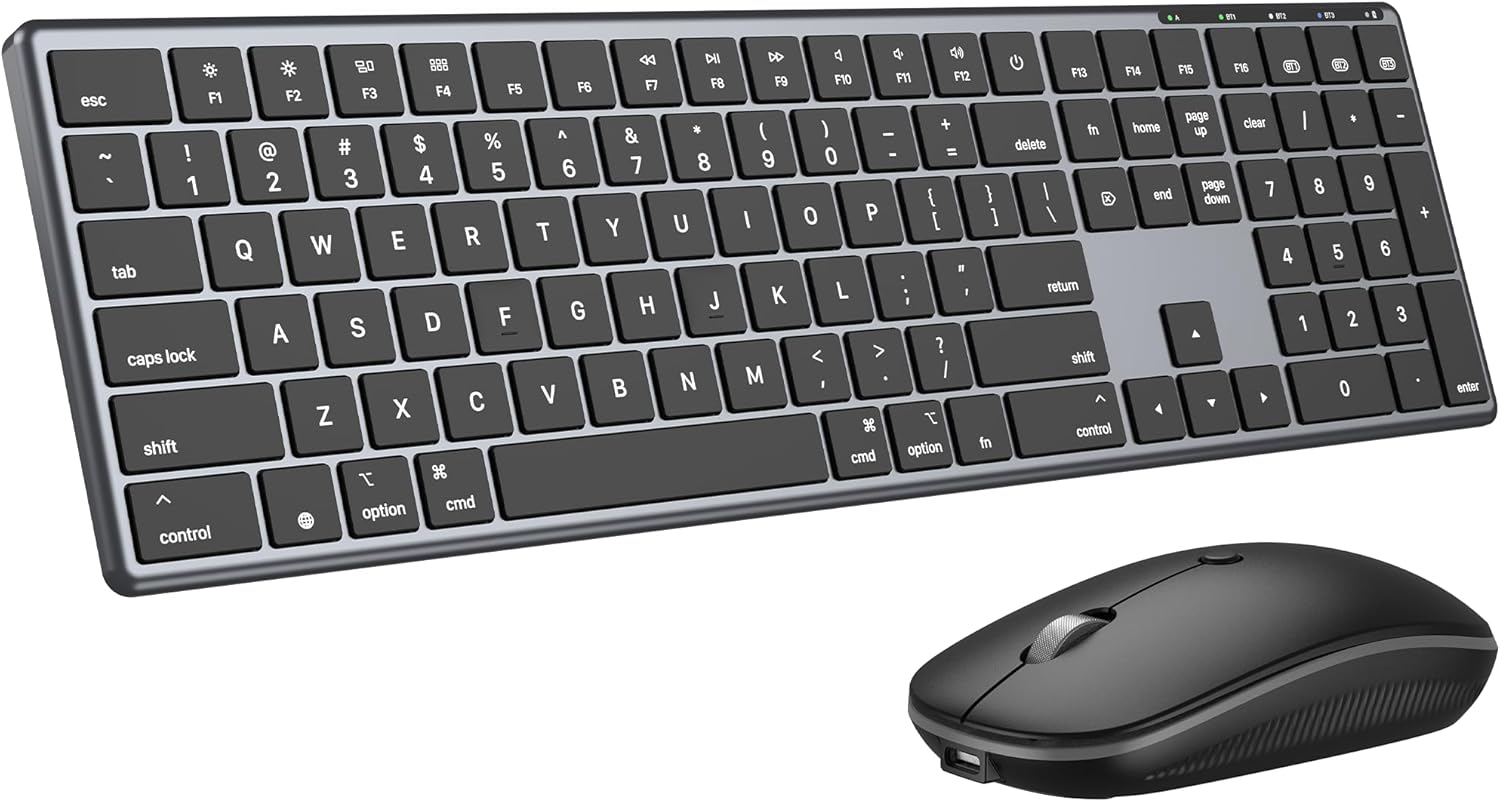 Wireless Keyboard Mouse Combo Launches: Stable 2.4G Connection & Comfortable Office Experience for Modern Workspaces