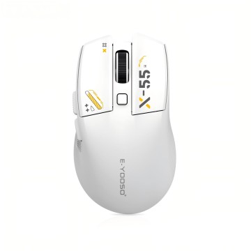 Professional Optical Gaming Mouse 5 Level DPI Adjustable KA8G2 Precision Tracking 1000Hz Return Rate Ergonomic