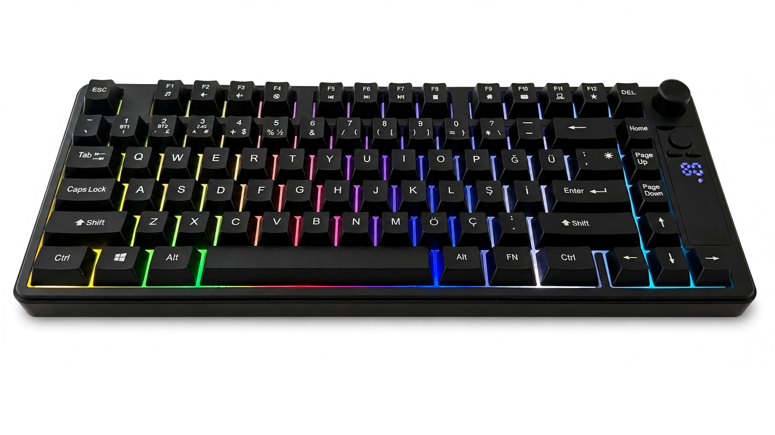 86-Key Tri-Mode Wireless Keyb...