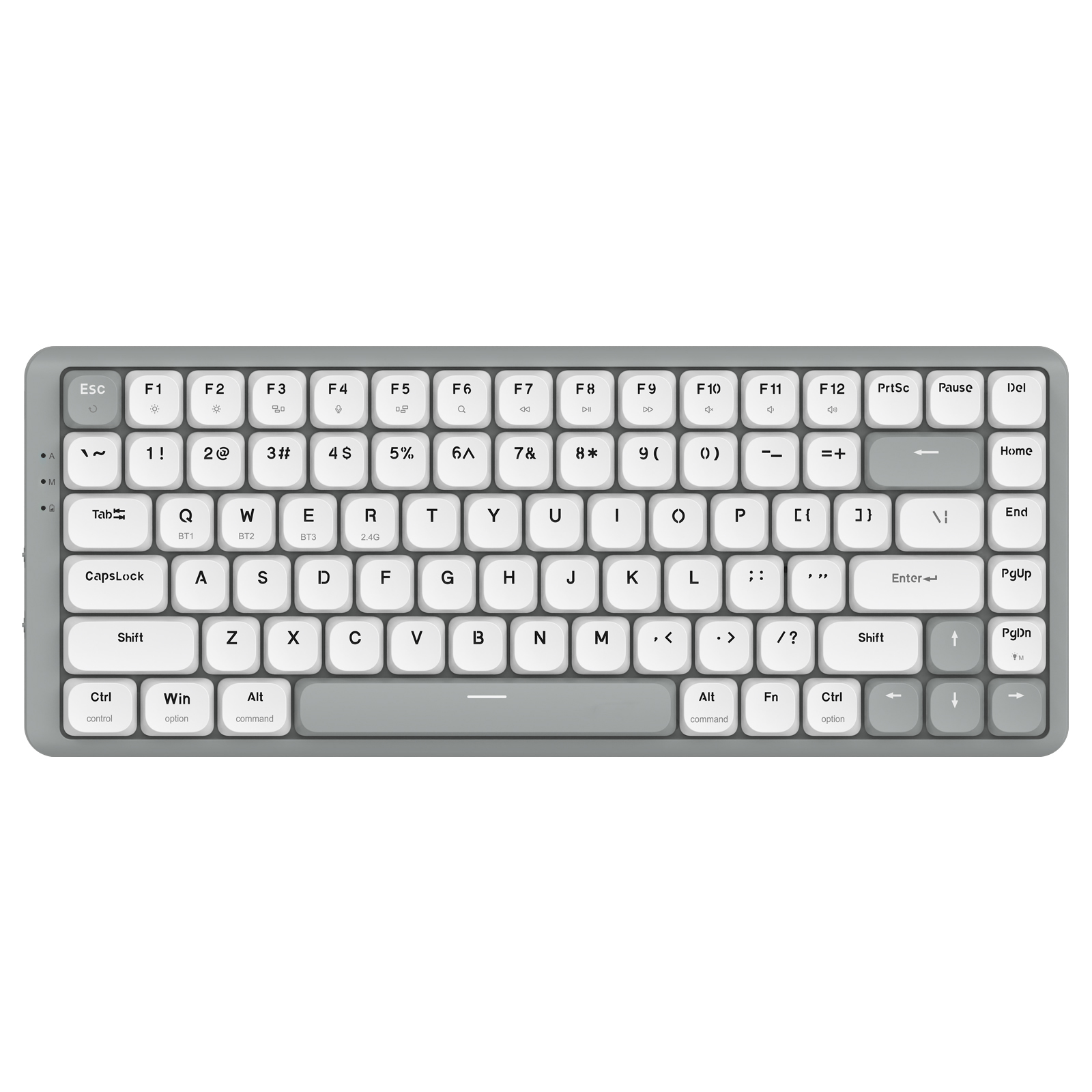 84 keys Lower Profile Single Light Backlit Mechanical Keyboard