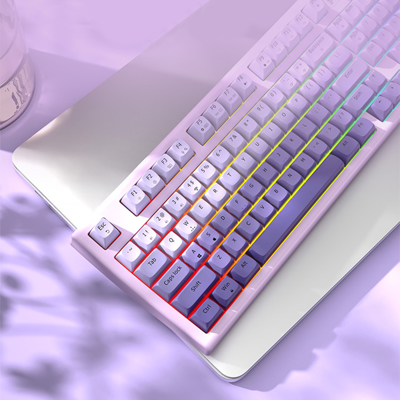 97 Key PBT Key caps Wireless ...