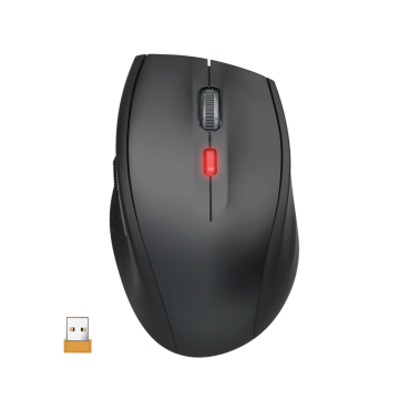 2.4G Wireless+Bluetooth Dual-mode 6 Buttons 5-Level 4800 DPI Office Computer Mouse