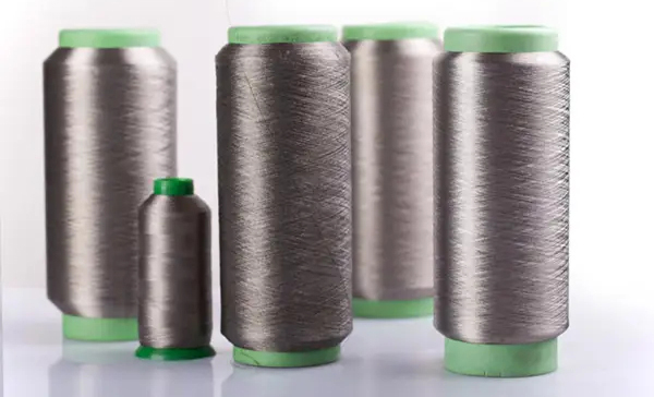 Silver Coated Polyamide Conductive Yarn