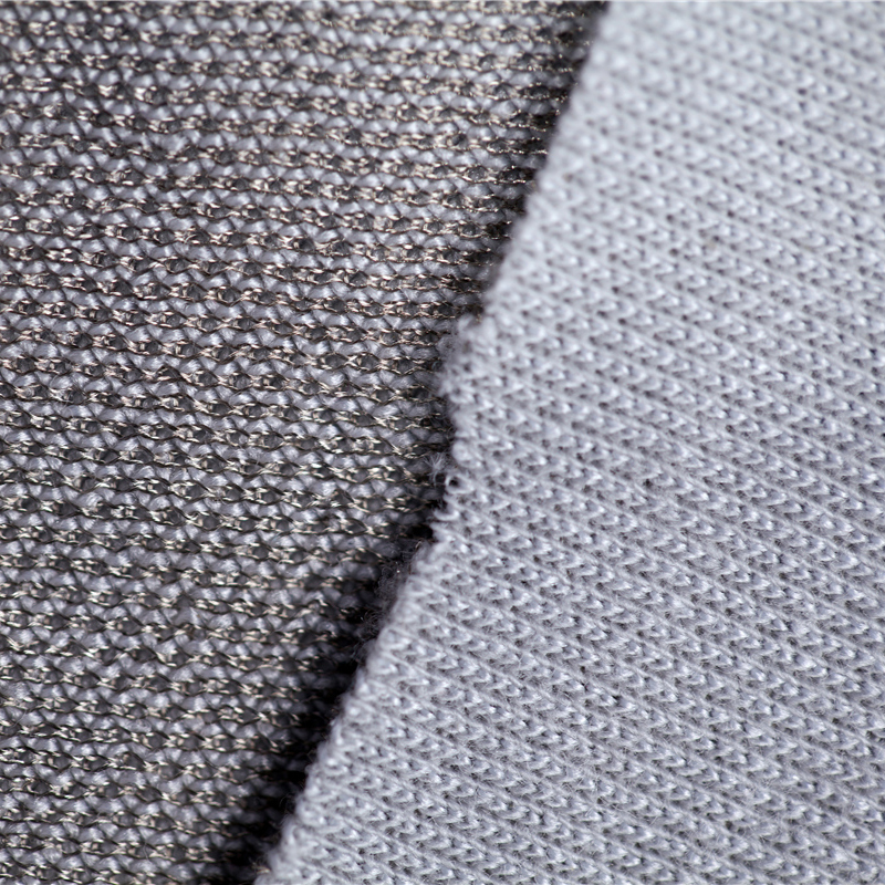 Double Faced Silver Knitted Conductive Fabric