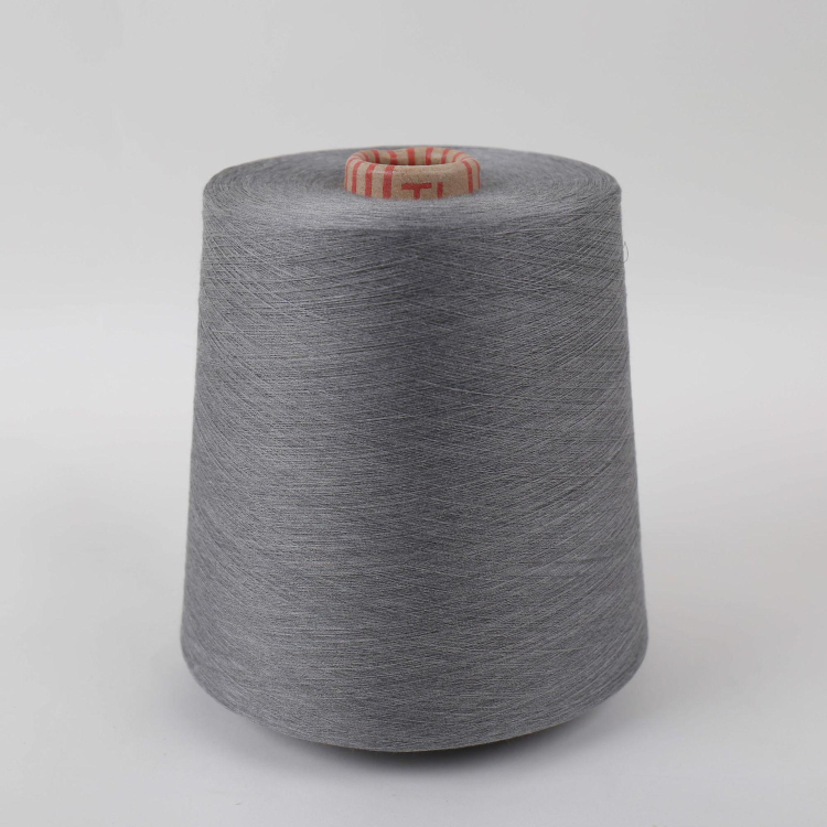 Graphene and Metal Fiber Spun Yarn