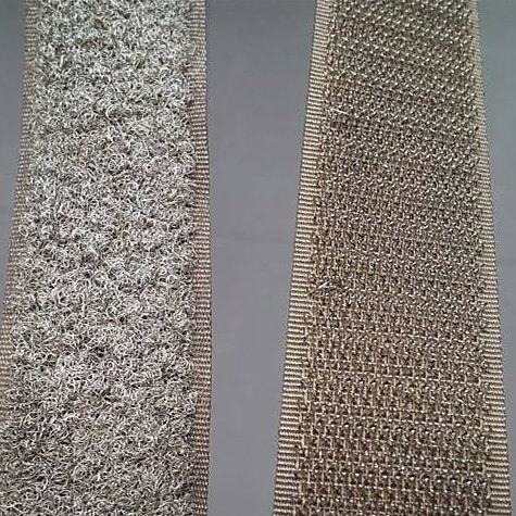 Silver Coating Conductive Velcro (Hooks and Loops)