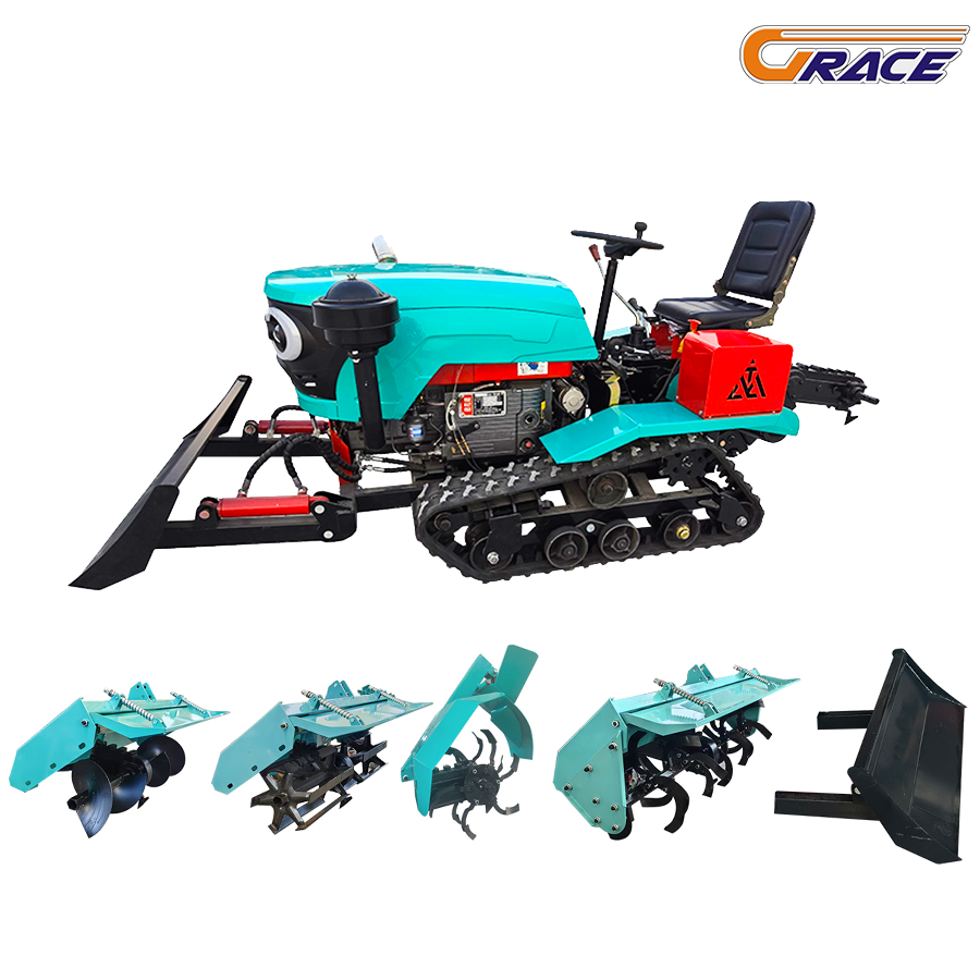 Farm Tool Mini Tractor Grace 35HP Crawler Tractor