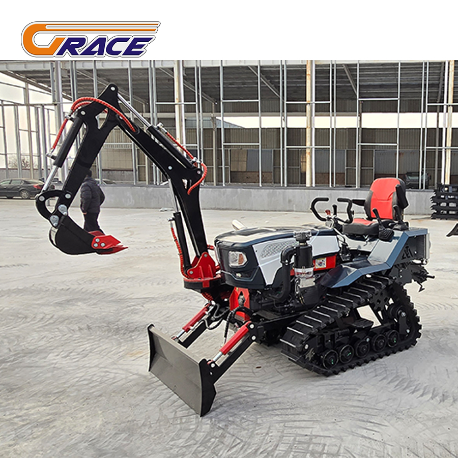 Cheapest Farm tractor with loader 35 50 60 80 100 hp mini tractor mini excavator 4x4 agricultural Large four-wheel drive agricultural tractors
