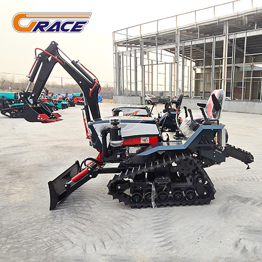 Hot Selling 1 Ton Crawler Excavator 1.5 Ton 2 Ton Mini Excavator With Optional Attachments
