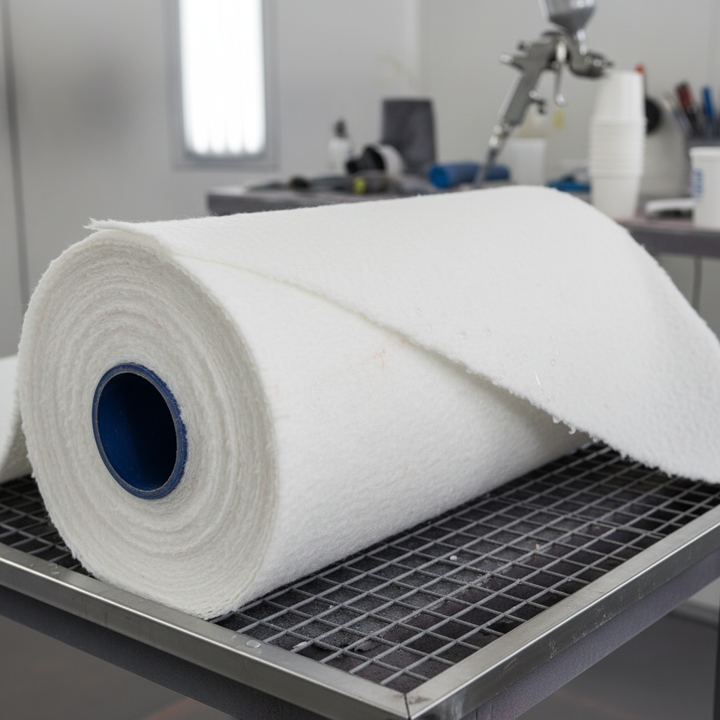 Pre Filter Material For Automotive Painting And Refinishing