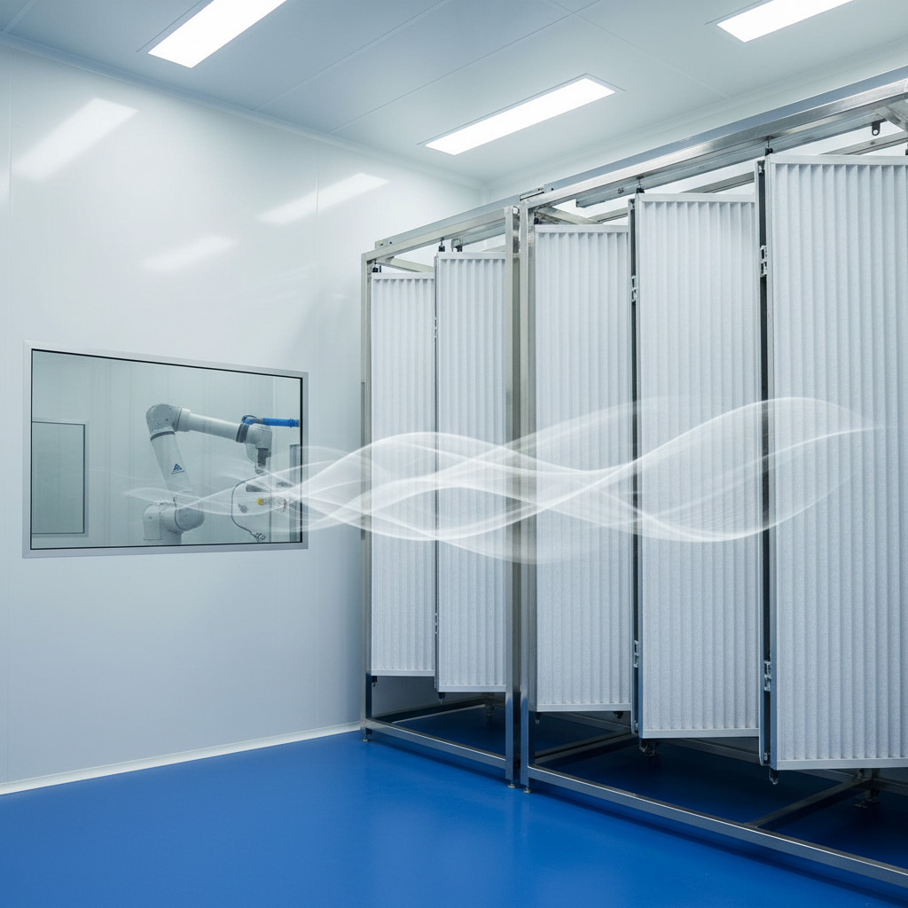 Spray Booth Filter Media For Cleanroom Air Filtration