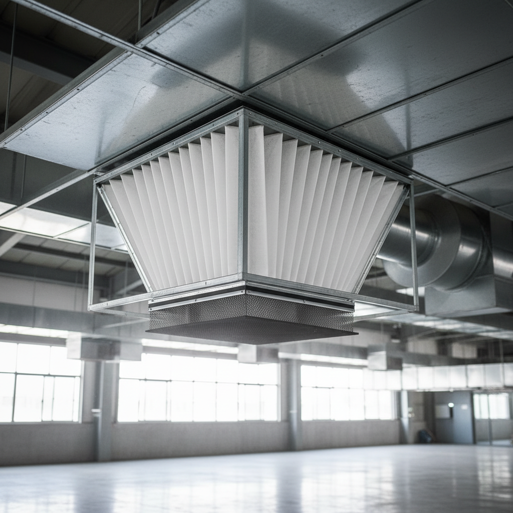 Ceiling Air Filter For Dust Collection And Industrial Ventilation Systems