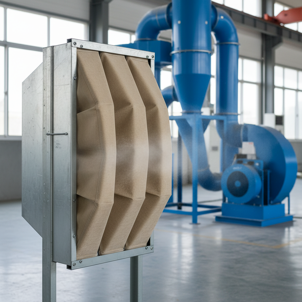 Medium Pocket Filter For Dust Collection And Industrial Ventilation Systems