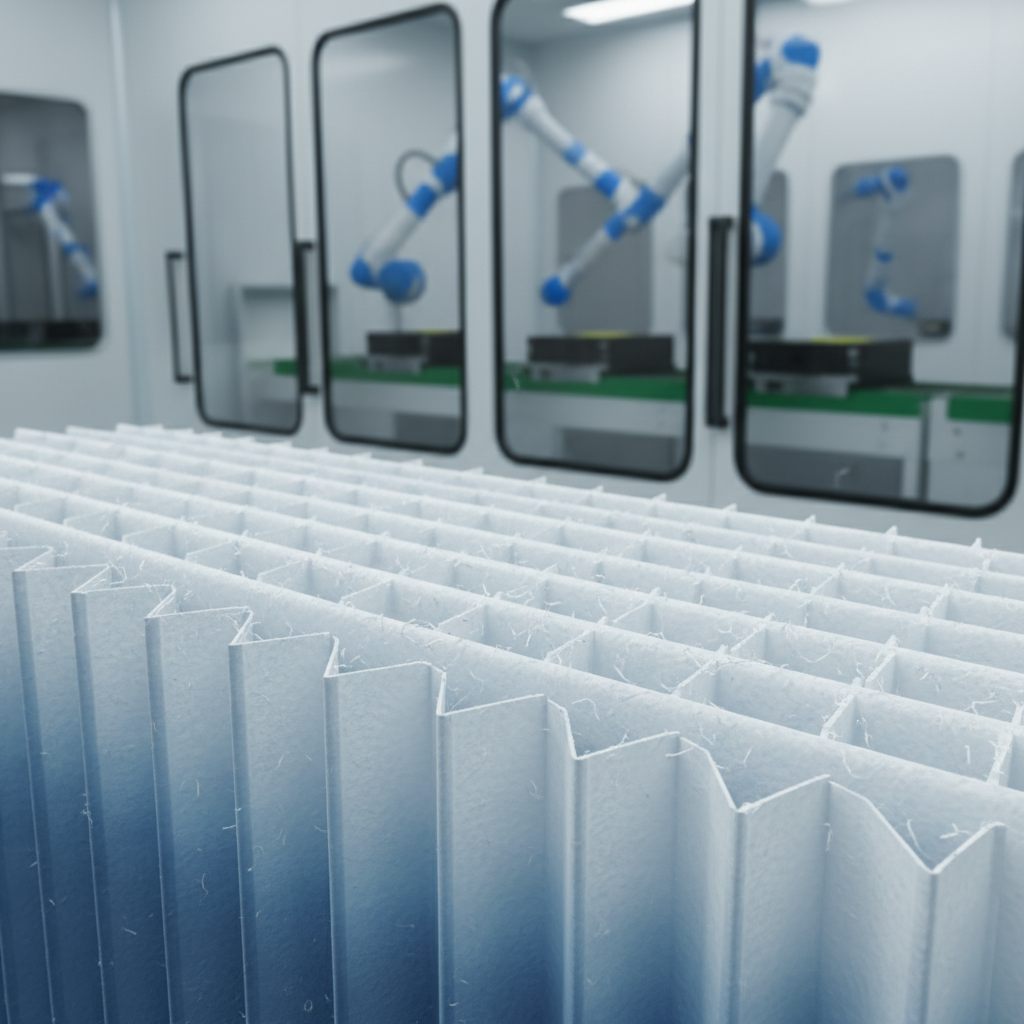Paint Booth Filter Media For Semiconductor And Electronics Manufacturing