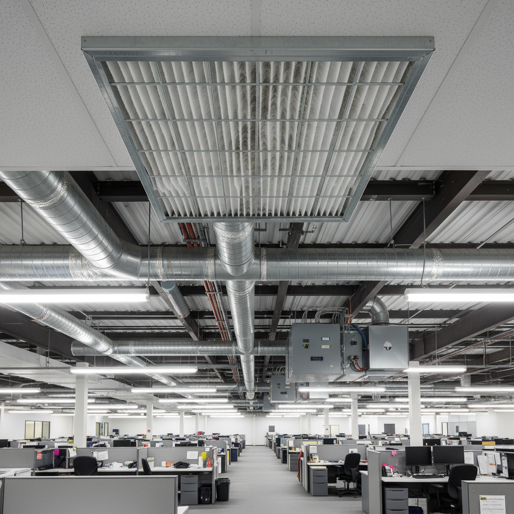 Ceiling Filter For Commercial And Industrial Building Air Filtration