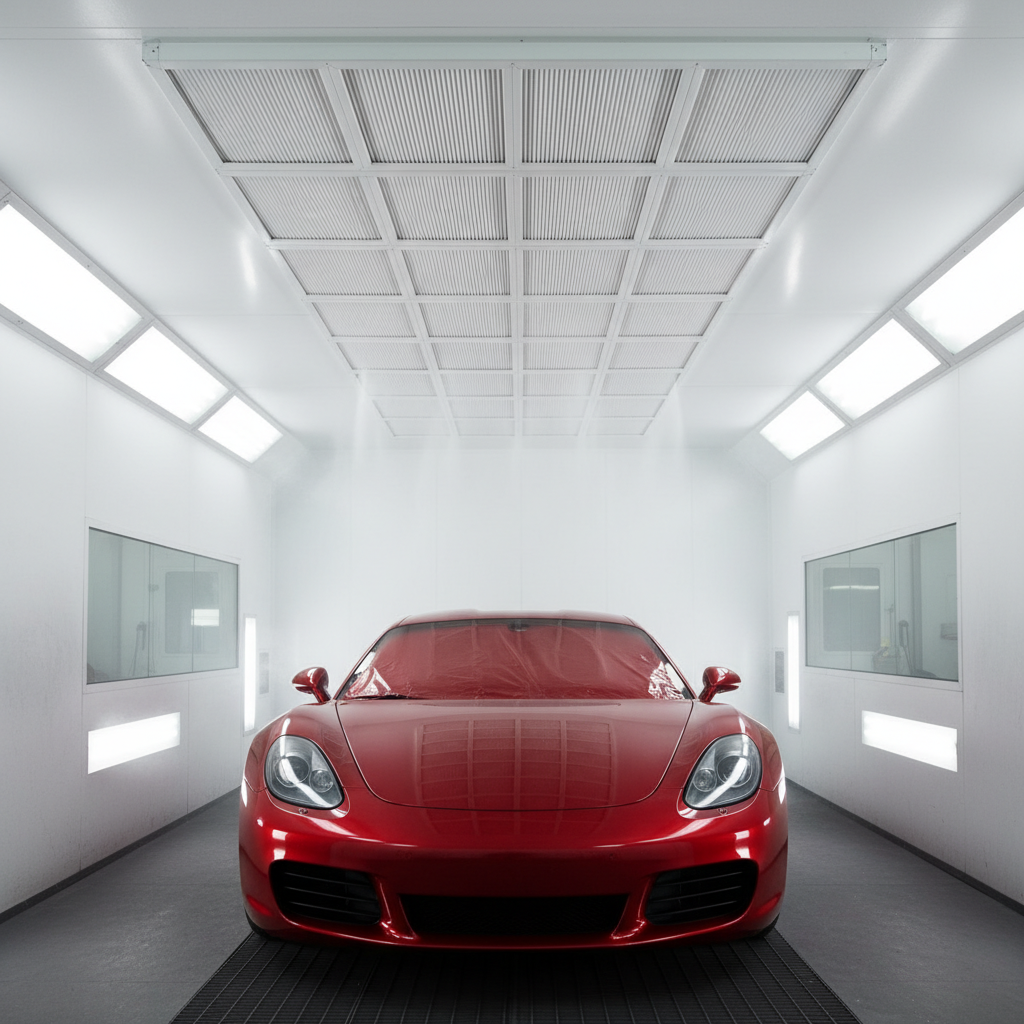 Ceiling Air Filter For Automotive Painting And Refinishing