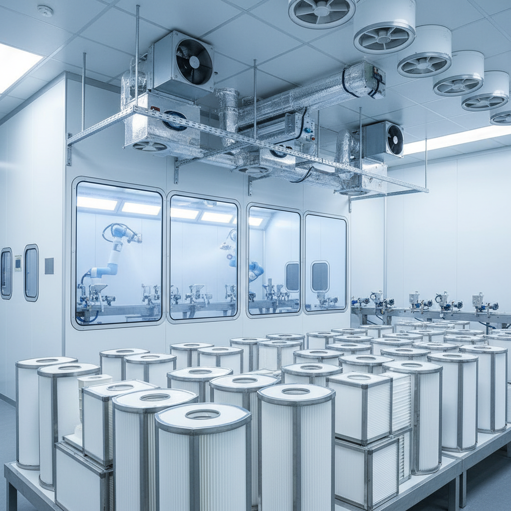Paint Spray Booth Filters For Pharmaceutical And Laboratory Clean Air Systems