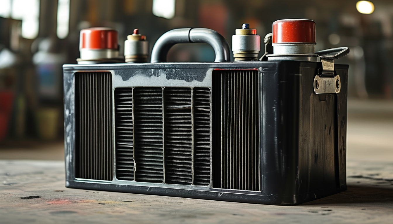 Pocket Air Filter For Automotive Painting And Refinishing