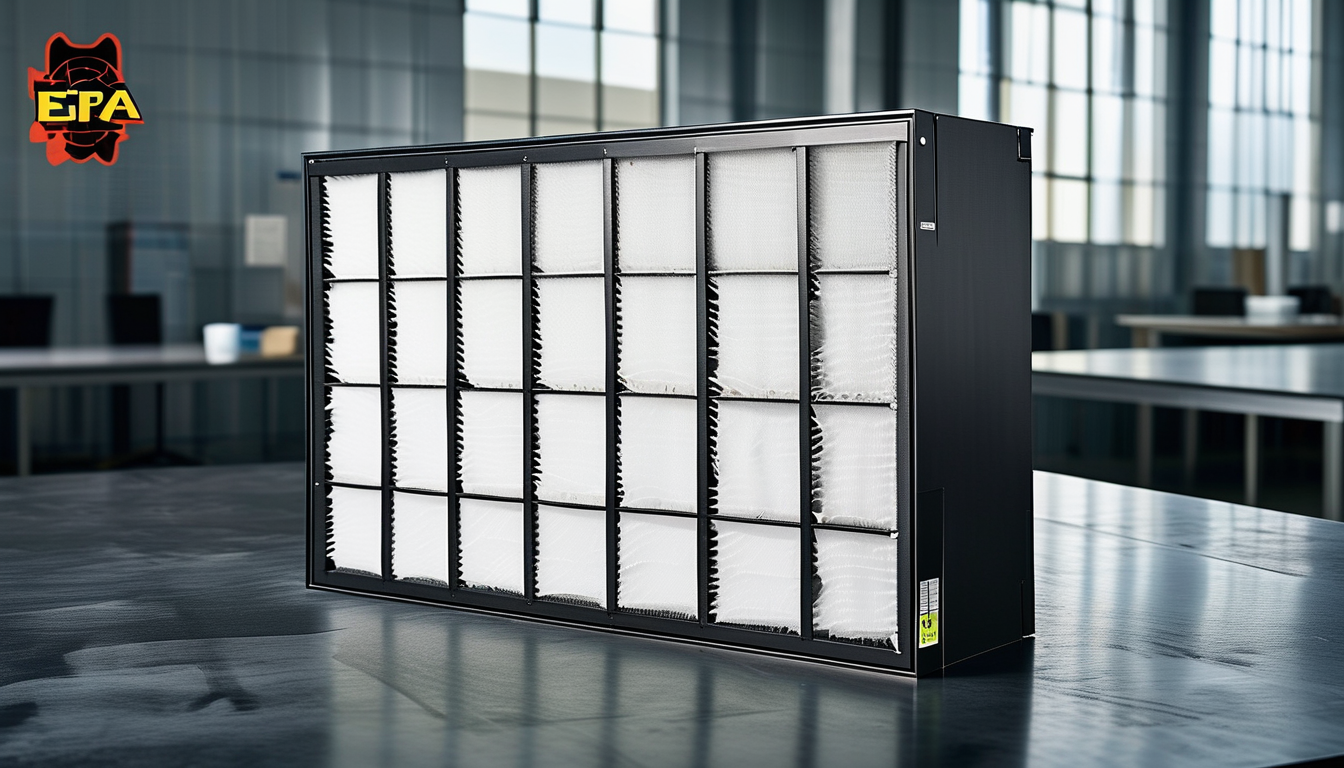Industrial Hepa Filter For Cleanroom Air Filtration