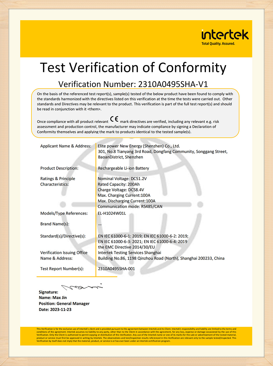 Certification (9)