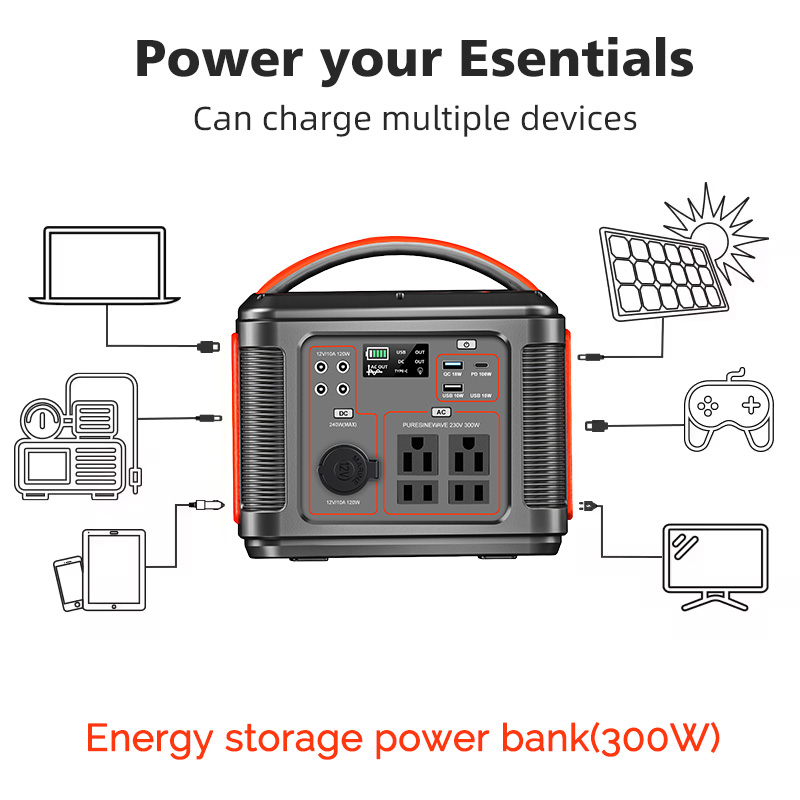 Outdoor-Portable-Power-Station-300W-2