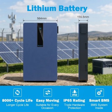 16kWh LiFePO4 Lithium lon Home Energy Storage Rechargeable Batteries