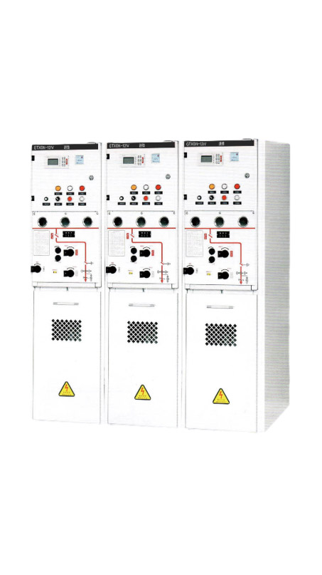 AC metal solid insulation ring network switchgear