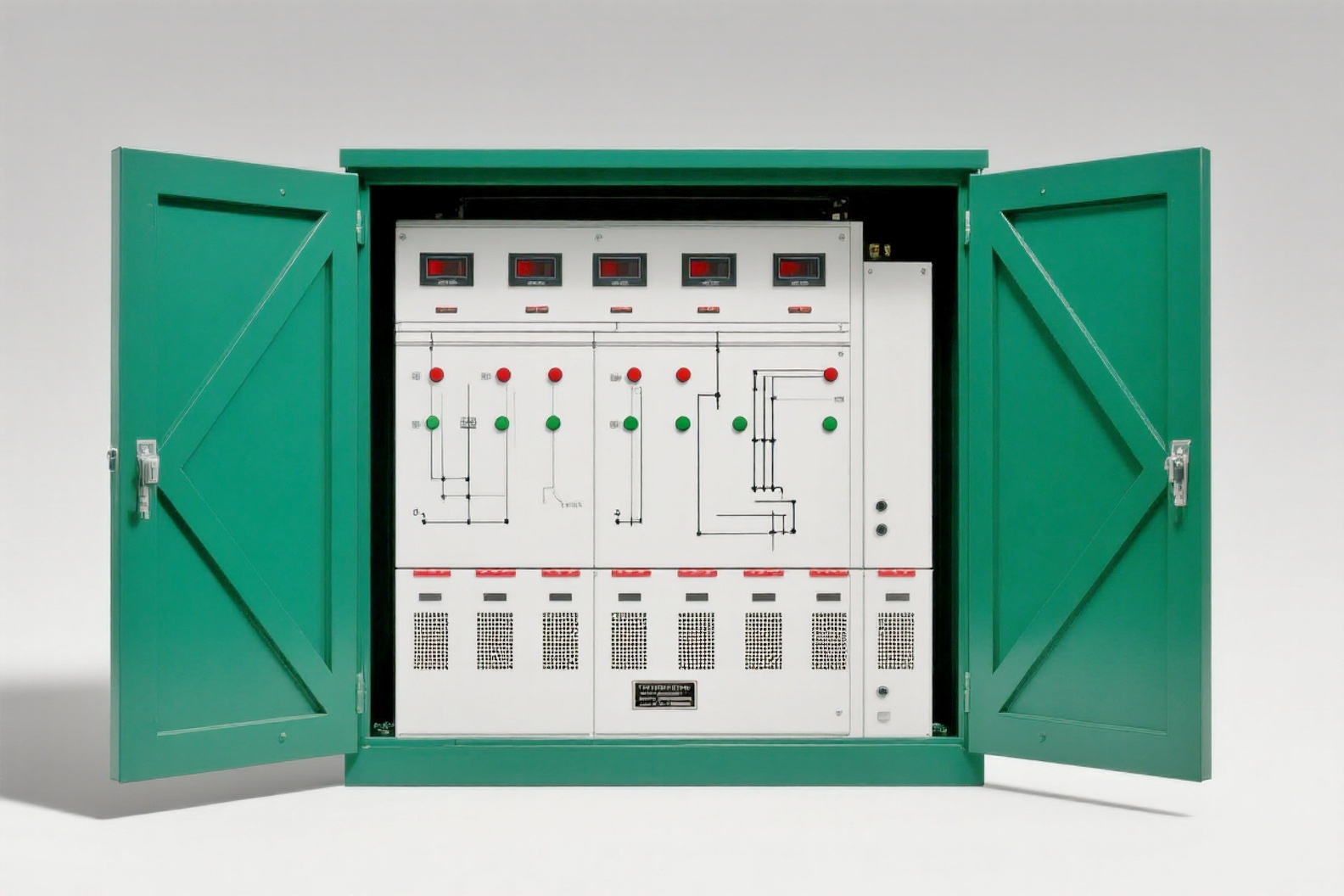 DFW cable branch box with switch