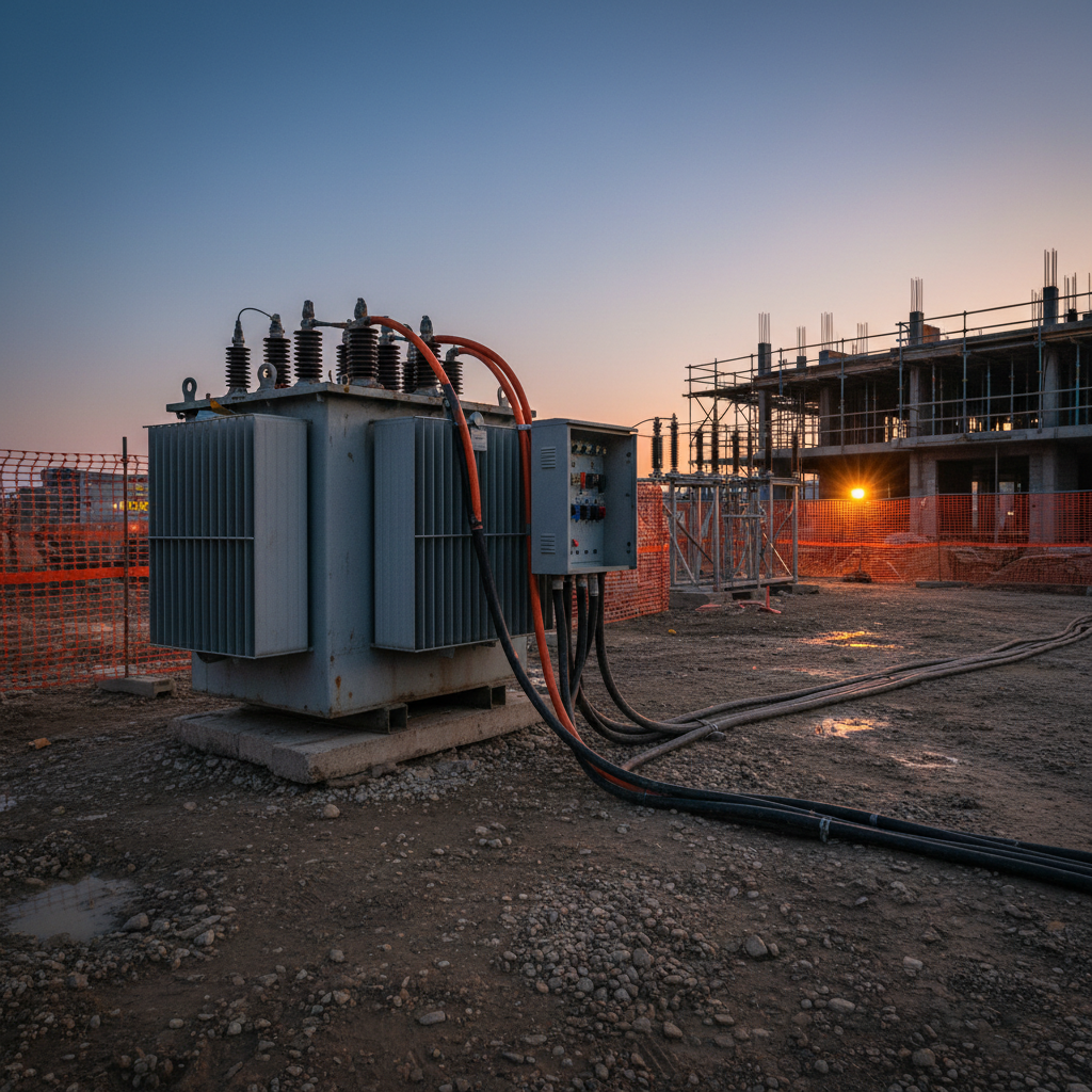 Transformer Transformer For Construction And Temporary Power