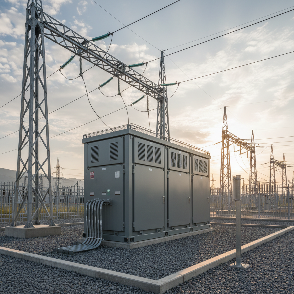 Box Type Substation For Power Grid Infrastructure